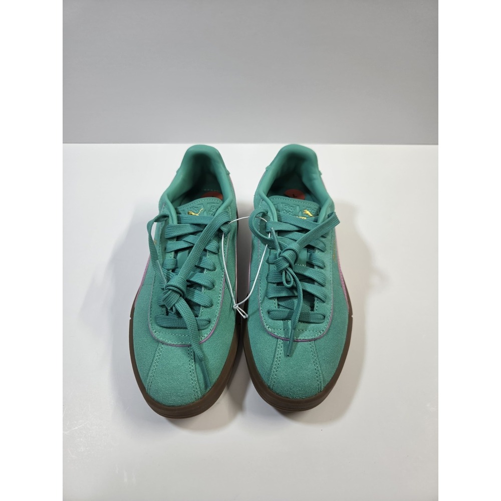PUMA Club Klassika Suede Lace Up Womens Green Sneakers Casual Shoes 40071814